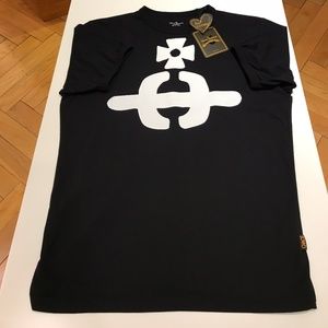 New w tags Vivienne Westwood Classic Orb T-shirt